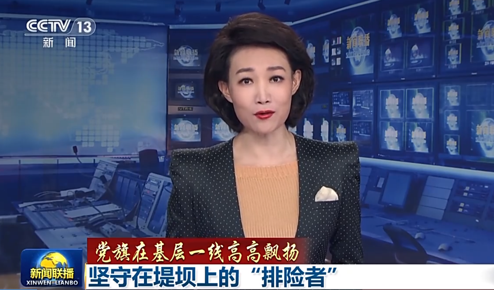【党旗在基层一线高高飘扬】坚守在堤坝上的“排险者”