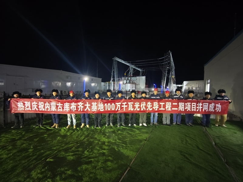 顺利并网